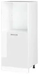 Vicco Herdumbauschrank R-Line, Wei&szlig; Hochglanz/Wei&szlig;, 60 cm (1-St) wei&szlig;