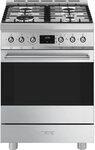Smeg Gas-Standherd Symphony C6GMXD2, Vapor Clean, Material Garraum: Ever Clean
