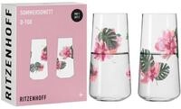 Ritzenhoff Glas Sommersonet, Glas, Sp&uuml;lmaschinengeeignet, Transparent,...