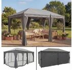 MCW Pergola Calpe, UV-Schutz: UV50+, mit Seitenwand und Moskitonetz