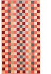 Caw&ouml; Handt&uuml;cher Unique Karo 942, 100% Baumwolle (1-St) rosa 70 cm x 140 cm