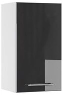 Vicco H&auml;ngeschrank Fame-Line, Anthrazit Hochglanz/Wei&szlig;, 40 cm (1-St)