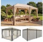 MCW Pergola Calpe, UV-Schutz: UV50+, mit Seitenwand und Moskitonetz