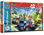 Trefl Puzzle PAW Fahrzeuge Puzzle 100 Teile, Puzzleteile
