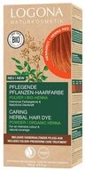 LOGONA Haarfarbe Pflegende Pflanzen-Haarfarbe Pulver - Hennarot 100g
