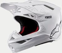 Alpinestars Motocrosshelm Supertech S-M10 Solid 2024 Motocross Helm,...