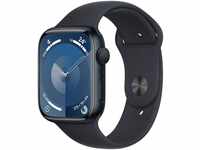 Apple Watch Series 9 GPS Aluminium 45mm S/M Smartwatch (4,5 cm/1,77 Zoll, Watch...