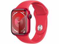 Apple Watch Series 9 GPS Aluminium 41mm M/L Smartwatch (4,1 cm/1,69 Zoll, Watch...