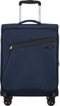 Samsonite Handgep&auml;ck-Trolley Litebeam Spinner 55 cm Midnight Blue, 4 Rollen,...