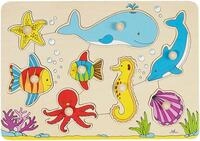 goki Steckpuzzle Unterwasserwelt, 8 Puzzleteile