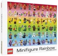 abrams&chronicle Puzzle CHRONICLE BOOKS Puzzle LEGO&reg; Regenbogen Minifiguren...