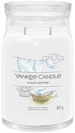 Yankee Candle Duftkerze Clean Cotton Signatur Kerze 567 g