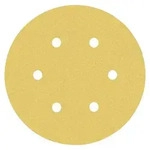 BOSCH Schleifpapier Schleifpapier mit 6 L&ouml;chern f&uuml;r Exzenterschleifer, 150...