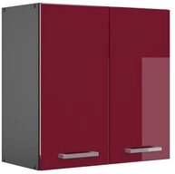 Vicco H&auml;ngeschrank R-Line, Rot Hochglanz/Anthrazit, 60 cm (1-St)