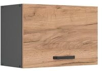 Vicco H&auml;ngeschrank R-Line, Goldkraft Eiche/Anthrazit, 60 cm Flach (1-St)