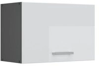 Vicco H&auml;ngeschrank R-Line, Wei&szlig; Hochglanz/Anthrazit, 60 cm Flach (1-St)