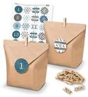 itenga bef&uuml;llbarer Adventskalender Basteladventskalender Set - Set 5 Weihnachten