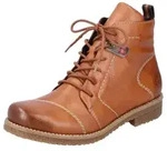 Rieker Schn&uuml;rstiefelette mit toller Steppnaht braun 37 EU