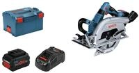 BOSCH Akku-Handkreiss&auml;ge GKS 18V-70 L, Kreiss&auml;ge mit 2x Akku ProCORE 5,5 Ah -...