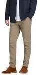 Jack & Jones Herren Chino Hose JPSTMARCO JJDAVE AKM BEIGE - Slim Fit Beige - Beige