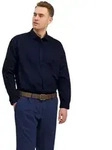Jack & Jones Herren Freizeit Hemd JPRBLACARDIFF Relaxed Fit Plussize Relaxed Fit Blau