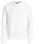 Jack & Jones Herren Sweatshirt JJESTAR BASIC - Relaxed Fit - Cloud Dancer 12208182 -