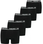 HEAD Herren Boxershort Basic Boxer ECOM 5er Pack - Blue / Orange 012 - S