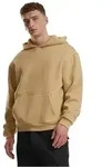 Urban Classics Herren Hoodie Kapuzenpullover FLUFFY Regular Fit 03738 Unionbeige S