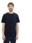 Tom Tailor Herren T-Shirt PIQUE Regular Fit Blau 10668 XXL
