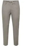 Only & Sons Herren Chino Hose ONSMARK SLIM BRUSH PIQUE - Slim Fit - Blau Grau -