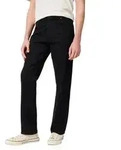 Wrangler Herren Jeans STRAIGHT Regular Fit W10Tm7107 Schwarz W 30 L 30