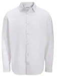Freizeit Hemd JJESUMMER LINEN BLEND Regular Fit 12289174 Wei&szlig; L