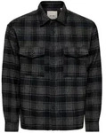 Only & Sons Herren Hemdjacke ONSESKE CHECKED OVERSHIRT - Relaxed Fit - 22038772...