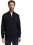Tom Tailor Herren Strickpullover BASIC KNIT TROYER - Regular Fit - 1052209-10668 Sky