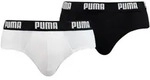 Puma Herren Slip Basic Brief 2er Pack - True Blue (420) - S