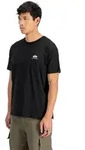 Alpha Industries Herren Rundhals T-Shirt BASIC SL - Regular Fit - 188505-142 Dark