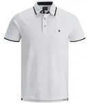 Jack & Jones Herren Poloshirt JJEPAULOS Slim Fit - Dark Grey Melange SLIM FIT -