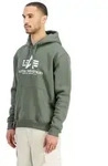 Alpha Industries Herren Hoodie Kapuzenpullover BASIC BL Regular Fit 178312-142...
