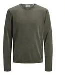 Jack & Jones Herren Pullover JJELEO - Dusty Olive (12174001) - S