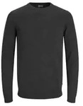 Jack & Jones Herren Pullover JJEBASIC KNIT CREW NECK Grau L