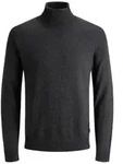 Jack & Jones Herren Rollkragen Pullover JJEEMIL Grau XXL
