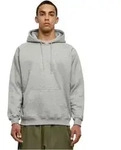 Urban Classics Herren Hoodie Kapuzenpullover BLANK Relaxed Fit 00111 Grau M