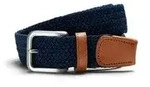 Jack & Jones Herren Webg&uuml;rtel JACSPRING Blau 12118114 105cm