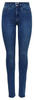 Only Damen Jeans ONLROYAL LIFE PIM504 Skinny Fit Blau 15097919 Hoher Bund