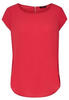 Only Damen T-Shirt onlVIC S/S SOLID Rot 36