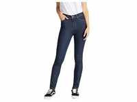 Lee Damen Jeans Jeanshose Stretch Scarlett High Skinny Fit Skinny Fit Tonal Blau