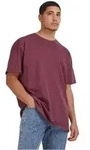 Urban Classics Herren T-Shirt HEAVY OVERSIZED Relaxed Fit 01151 Cherry S