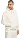 Urban Classics Herren Hoodie Kapuzenpullover BLANK Relaxed Fit 02903 Wei&szlig;beige S
