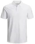 Jack & Jones Herren Poloshirt JJEBASIC POLO SS Slim Fit Wei&szlig; XXL