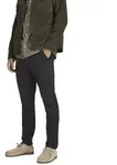 Jack & Jones Herren Chino Hose JPSTMARCO JJDAVE AKM BLACK Slim Fit Schwarz 12174152 W